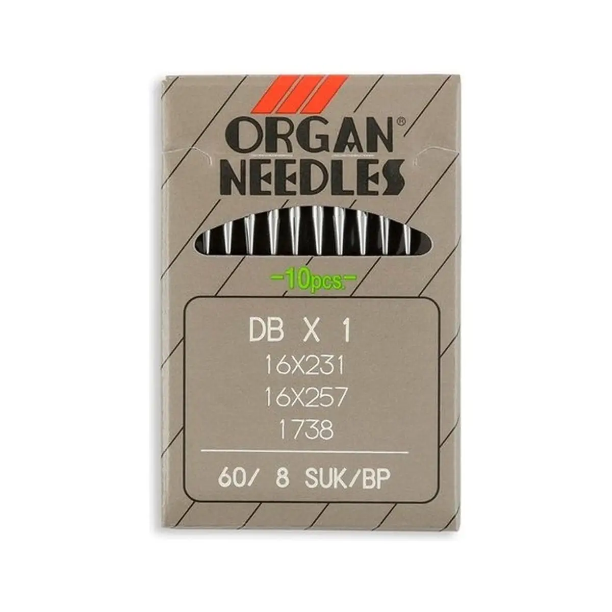 Organ Brand Industrial Machine Needles - System: 16x231, DBx1