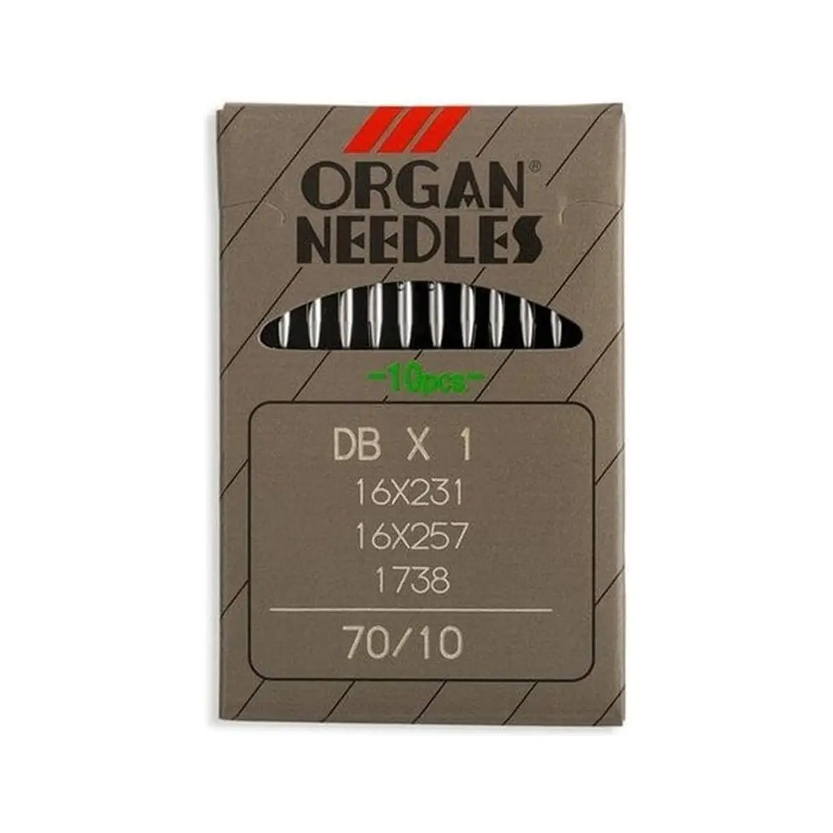 Organ Brand Industrial Machine Needles - System: 16x231, DBx1