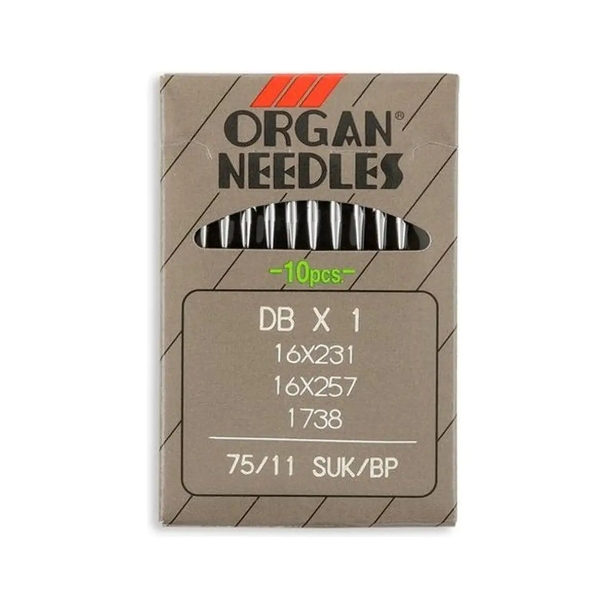 Organ Brand Industrial Machine Needles - System: 16x231, DBx1