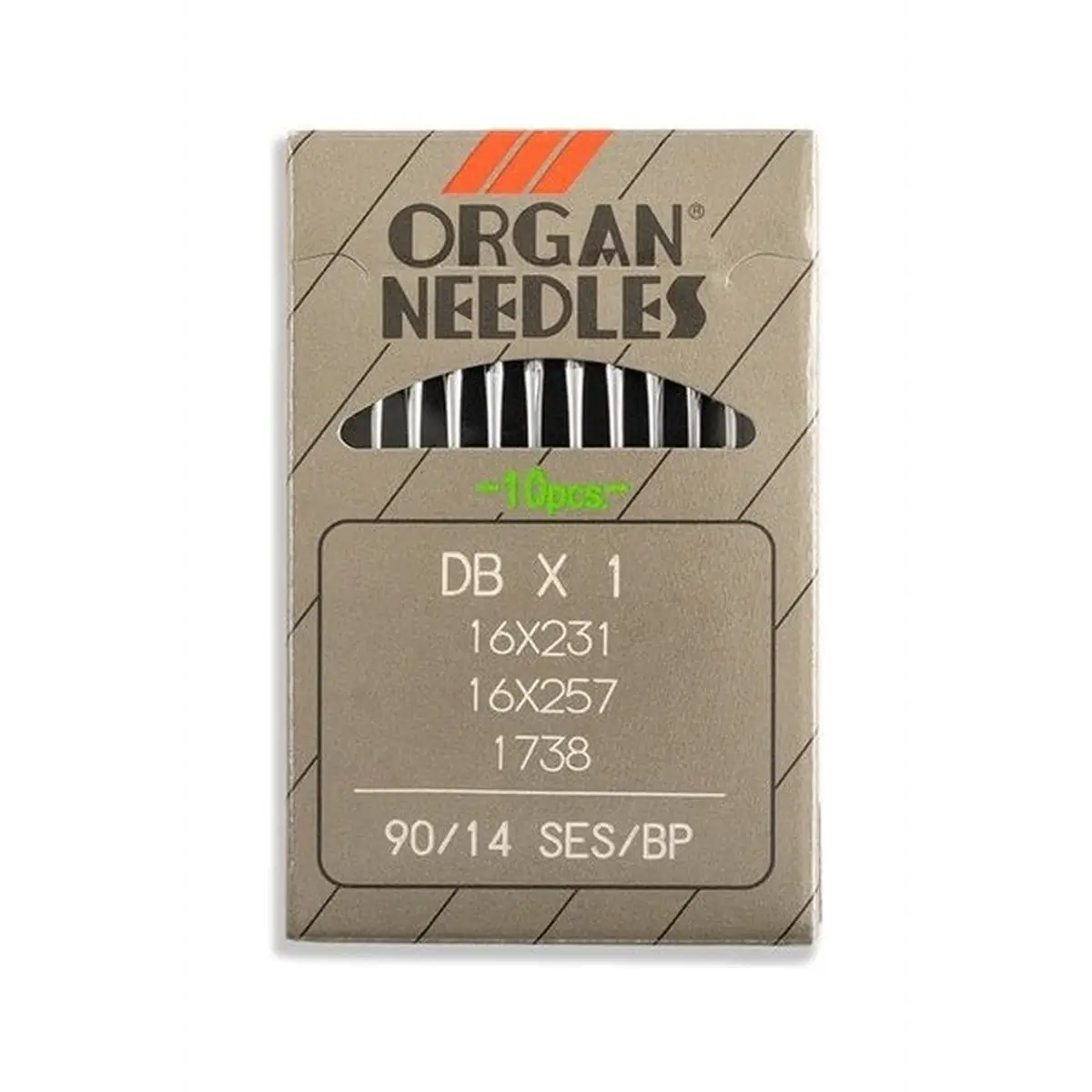 Organ Brand Industrial Machine Needles - System: 16x231, DBx1