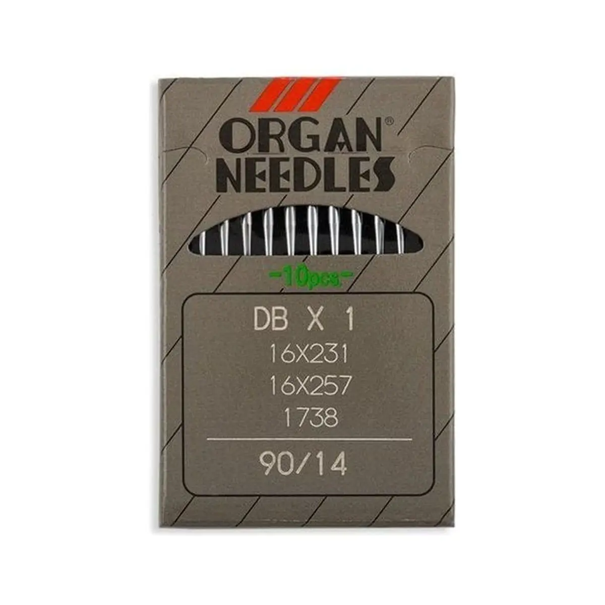 Organ Brand Industrial Machine Needles - System: 16x231, DBx1