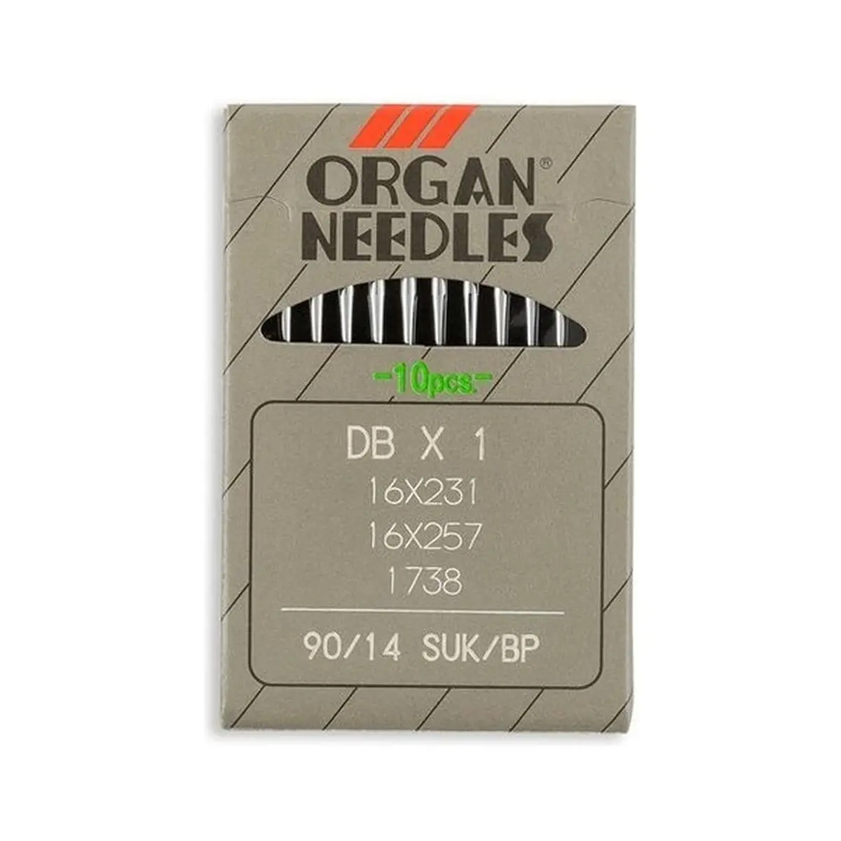 Organ Brand Industrial Machine Needles - System: 16x231, DBx1