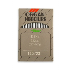 Organ Brand Industrial Machine Needles - System: 29x4NTW, DIx4, 332LL - 10/Pack
