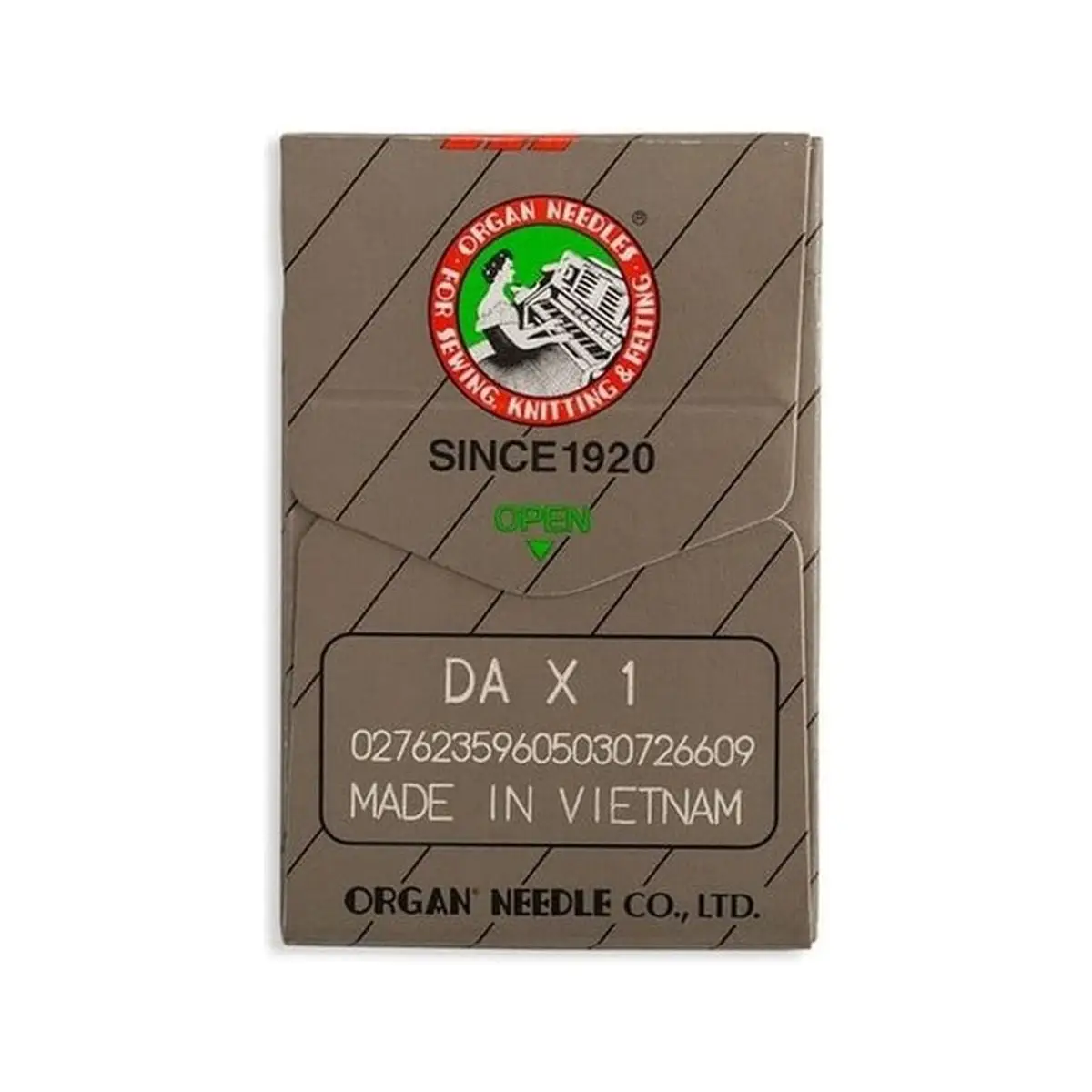 Organ Brand Industrial Machine Needles - System: 88x1, DAx1, 1128 - 10/Pack