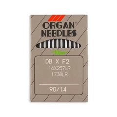Organ Brand Industrial Machine Needles - System: DBxF2, 16x257LR, 1738LR - 10/Pack
