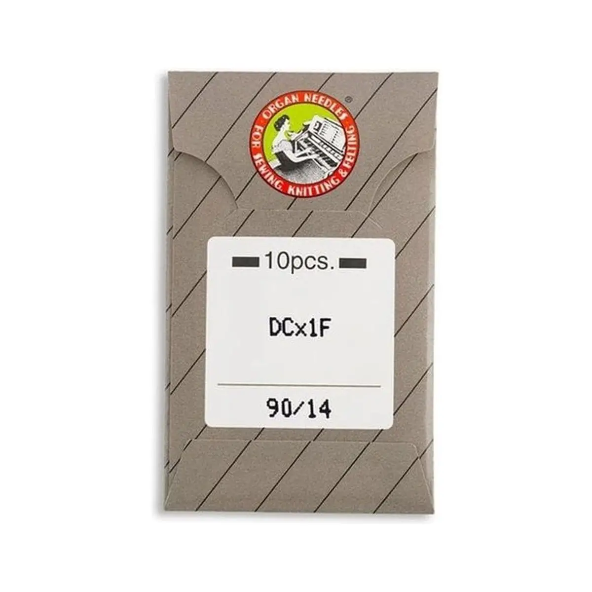 Organ Brand Industrial Machine Needles - System: DCx1F - 10/Pack