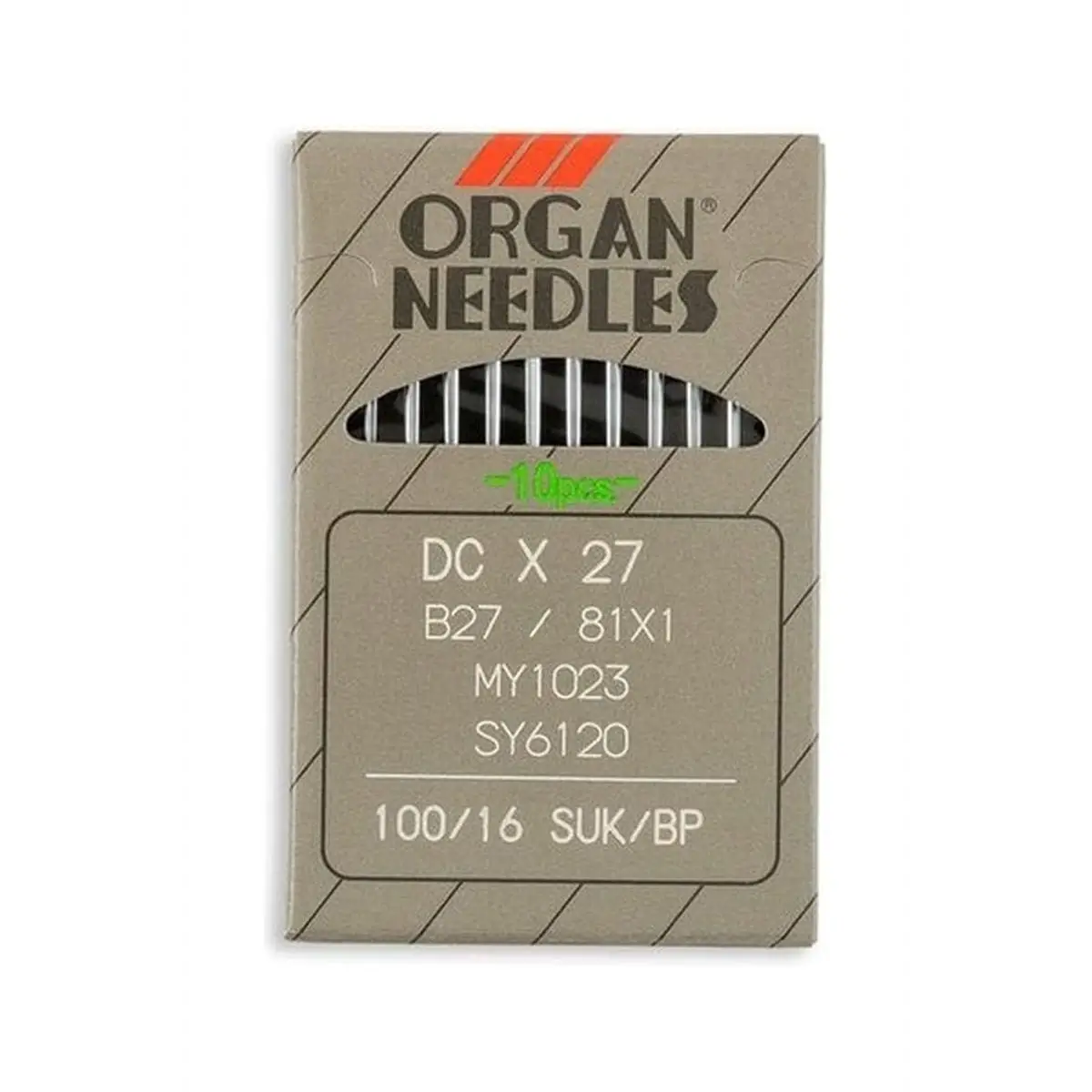 Organ Brand Industrial Machine Needles - System: DCx27, B27