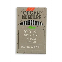 Organ Brand Industrial Machine Needles - System: DCx27, B27