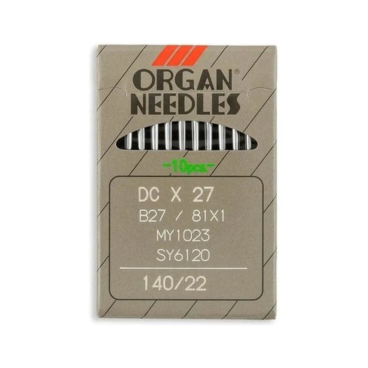 Organ Brand Industrial Machine Needles - System: DCx27, B27