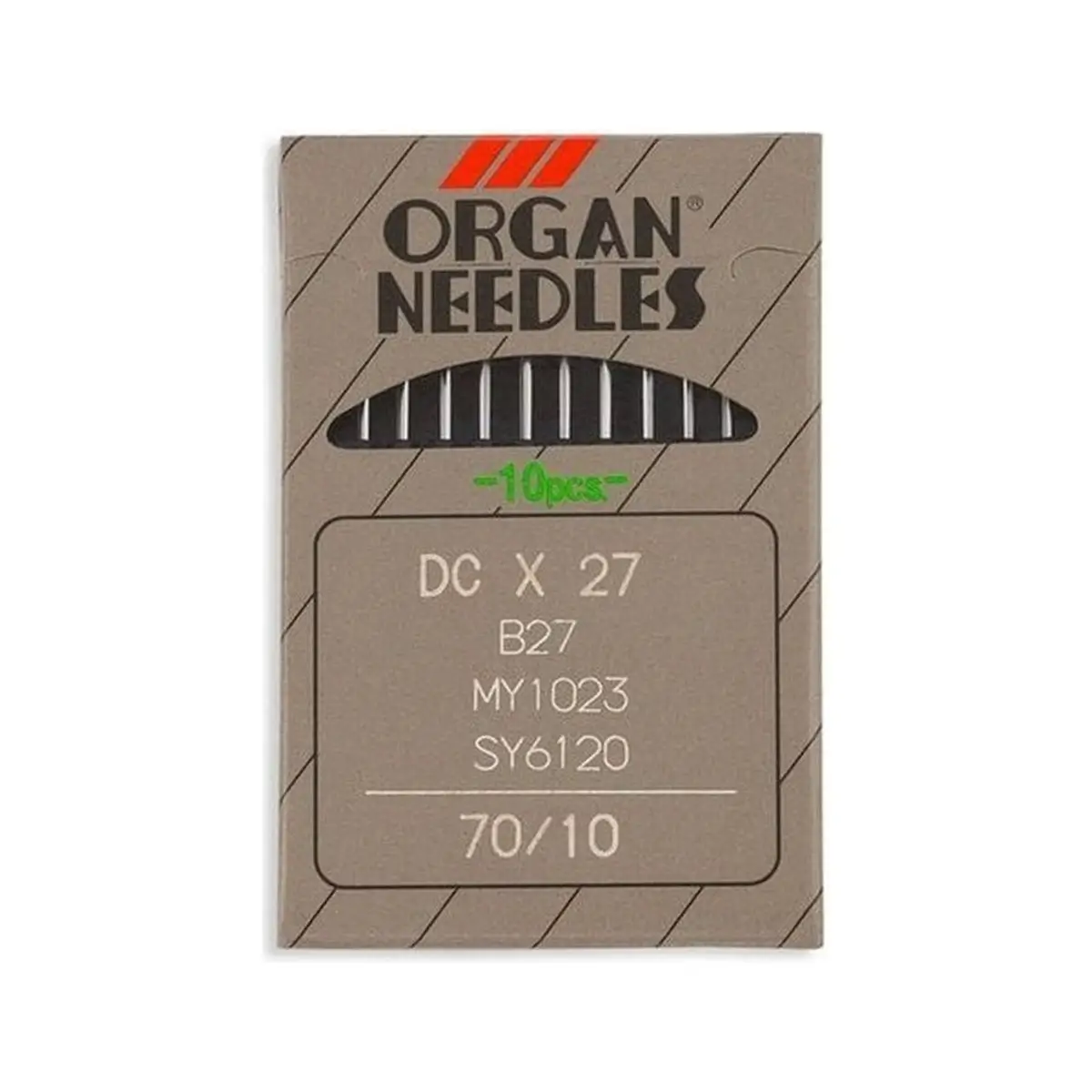 Organ Brand Industrial Machine Needles - System: DCx27, B27