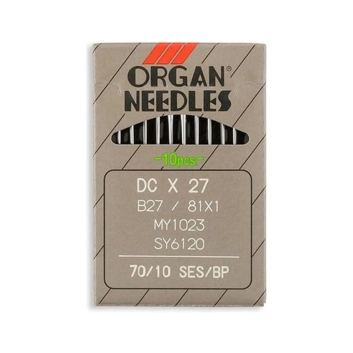 Organ Brand Industrial Machine Needles - System: DCx27, B27