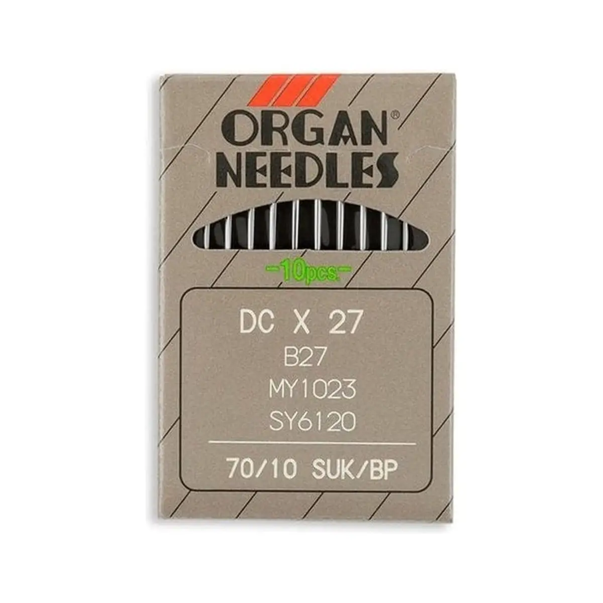 Organ Brand Industrial Machine Needles - System: DCx27, B27