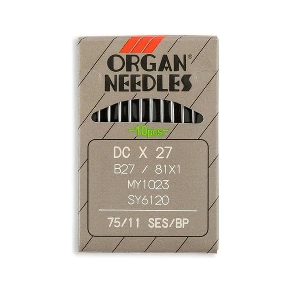 Organ Brand Industrial Machine Needles - System: DCx27, B27