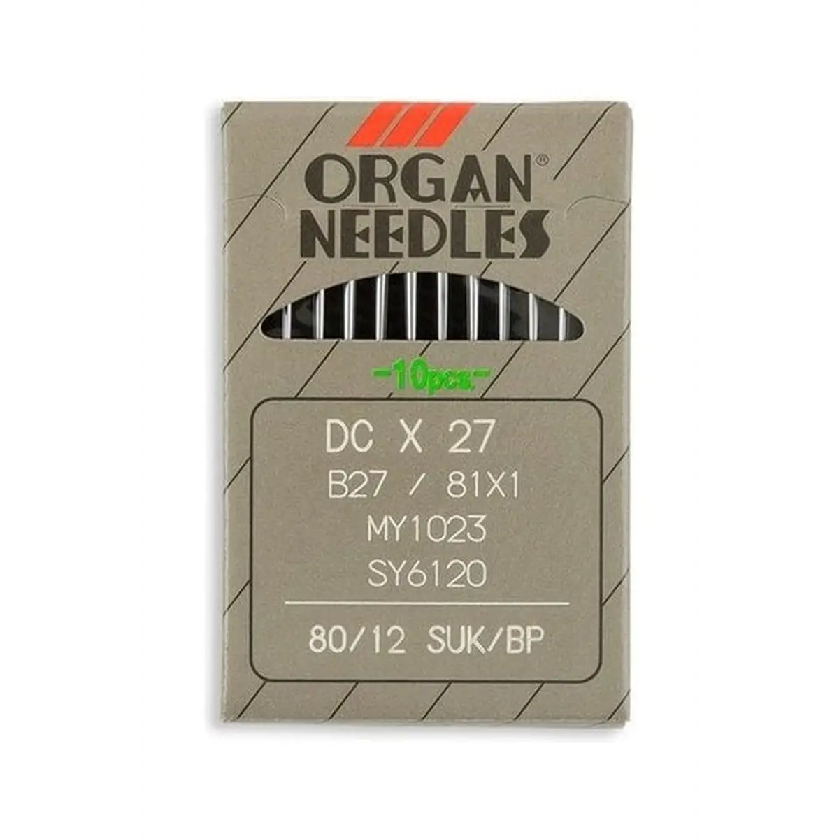 Organ Brand Industrial Machine Needles - System: DCx27, B27