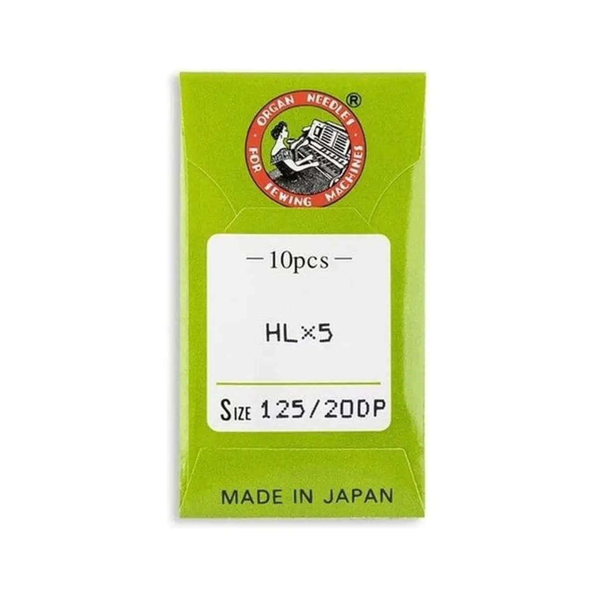 Organ Brand Industrial Machine Needles - System: HLx5 - 10/Pack