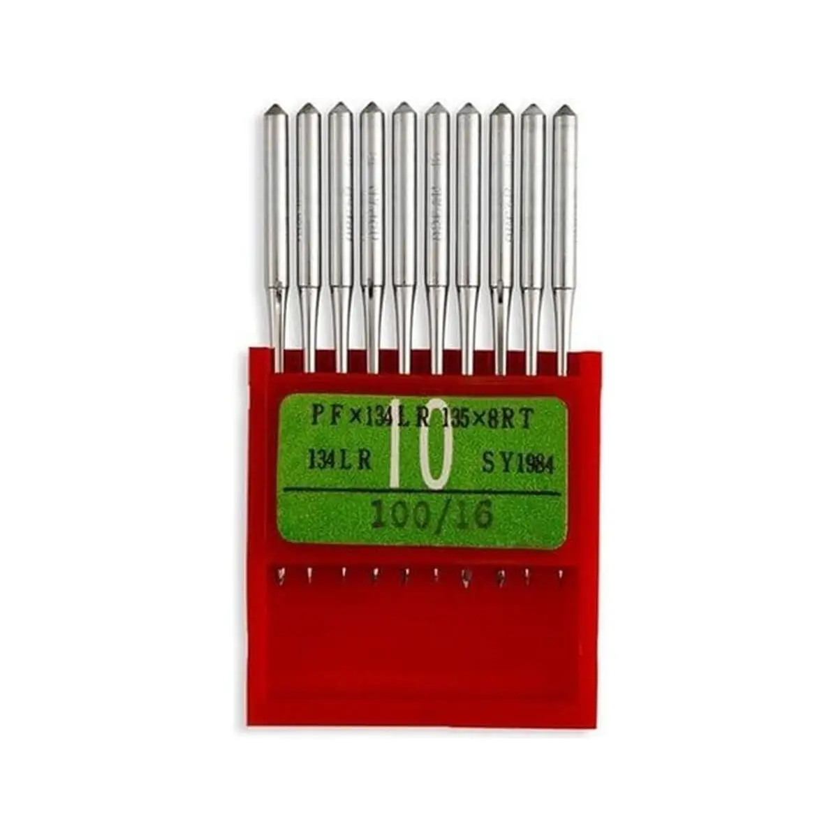 Organ Brand Industrial Machine Needles - System: PFx134LR, 135x8RT, 134LR, SY1984 - 10/Pack