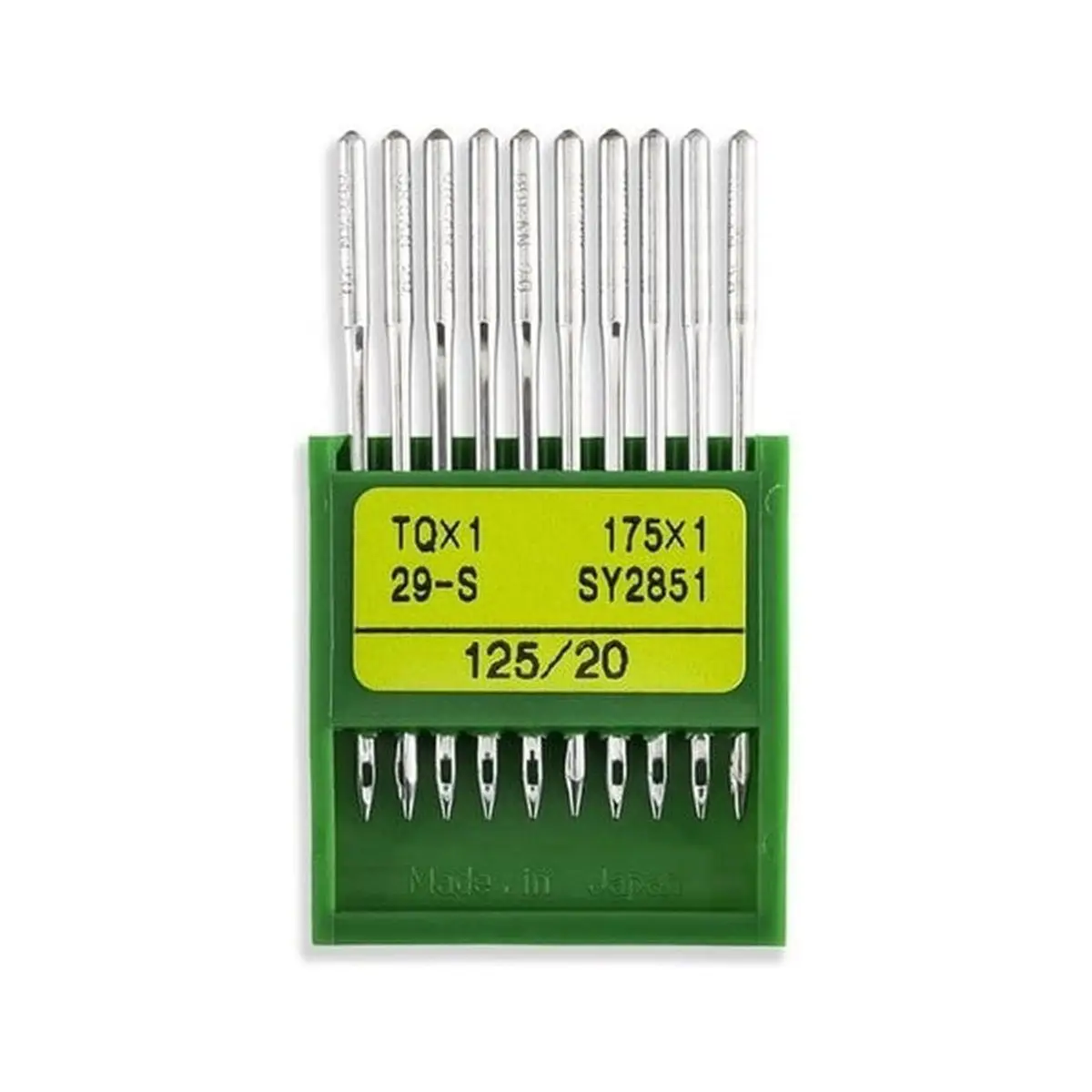 Organ Brand Industrial Machine Needles - System: Qx1, 175x1, 1985, SY2851, 175x1FS, CDx471 - 10/Pack