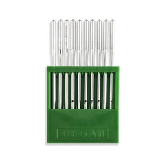 Organ Brand Industrial Machine Needles - System: Qx1, 175x1, 1985, SY2851, 175x1FS, CDx471 - 10/Pack