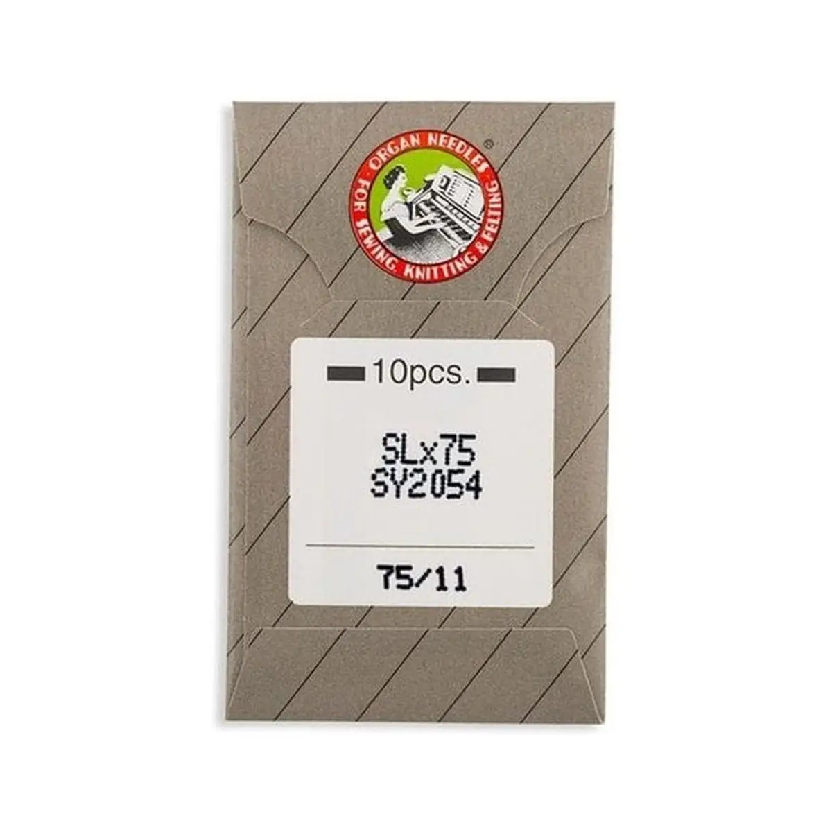 Organ Brand Industrial Machine Needles - System: SLx75, SY2054 - 10/Pack