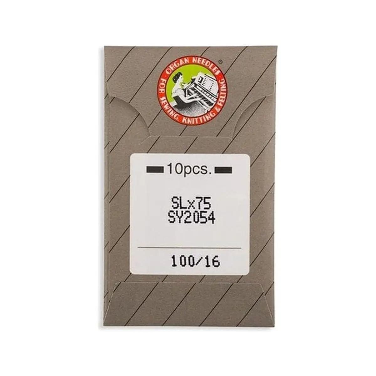 Organ Brand Industrial Machine Needles - System: SLx75, SY2054 - 10/Pack