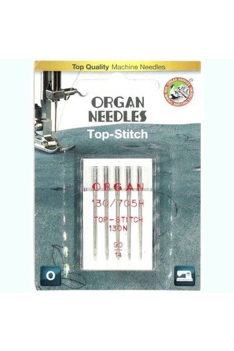 Organ Brand Domestic Machine Needles - System: Topstitch Needles