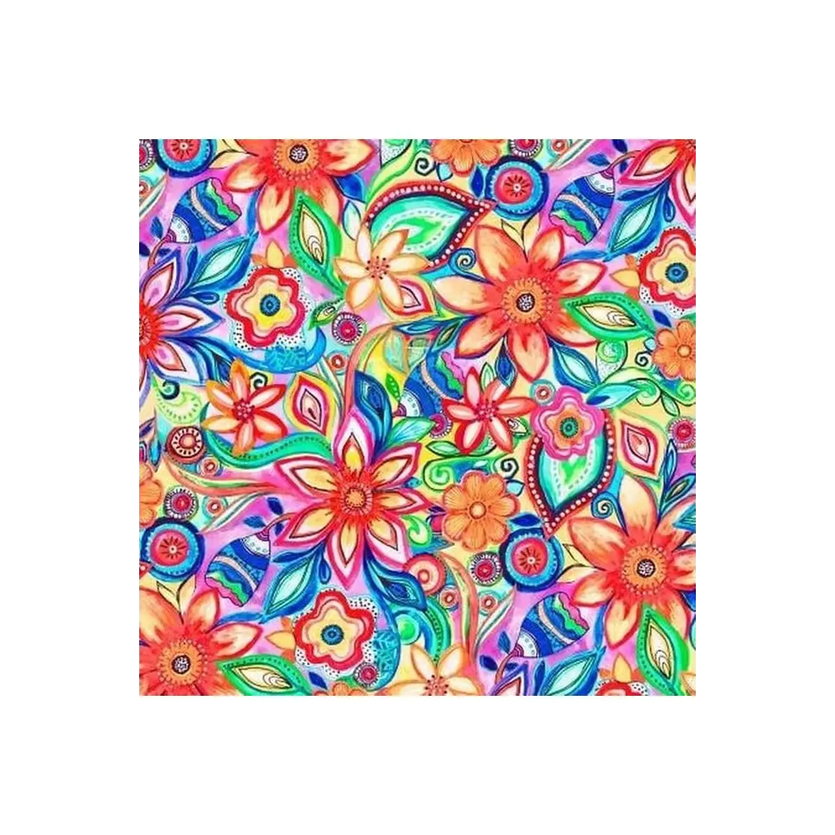 Fabric, Songbird Serenade Multi Floral - SSER4700-MU
