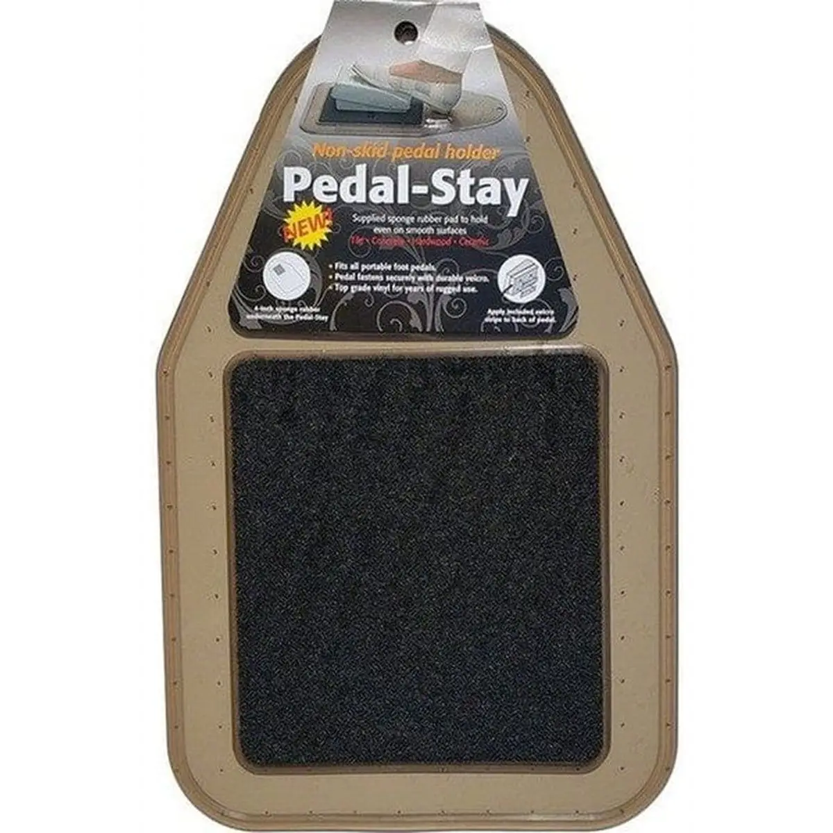 Pedal-Stay II Non-skid Pedal Holder
