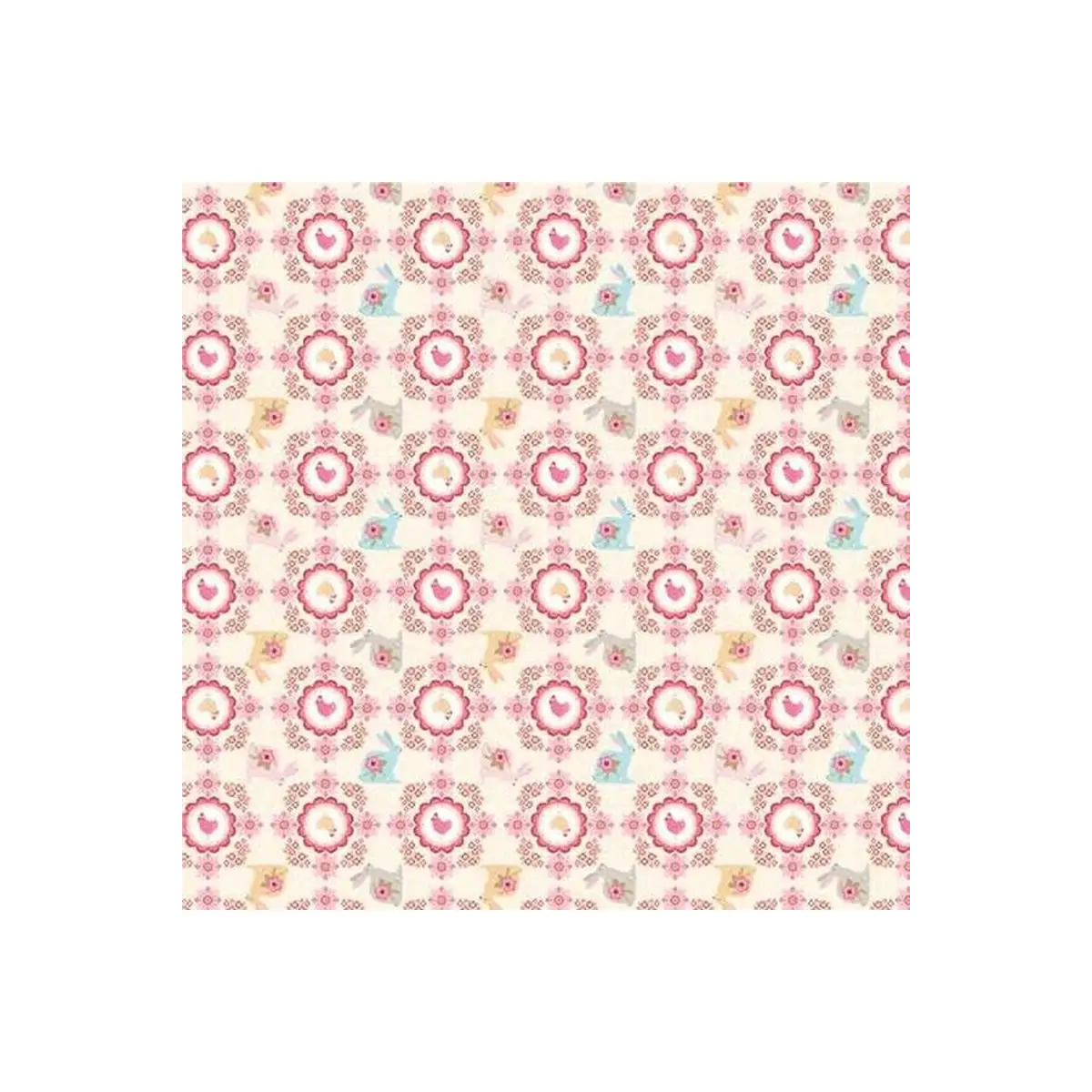 Poppie Patchwork Club Cream Flopsy & Mopsy - PP23619