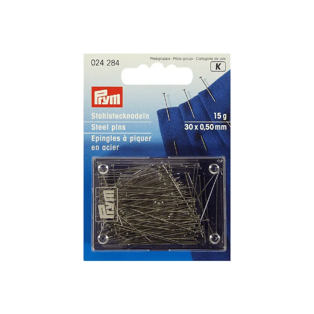 Prym Dressmaker pins 350 count 30x .6mm