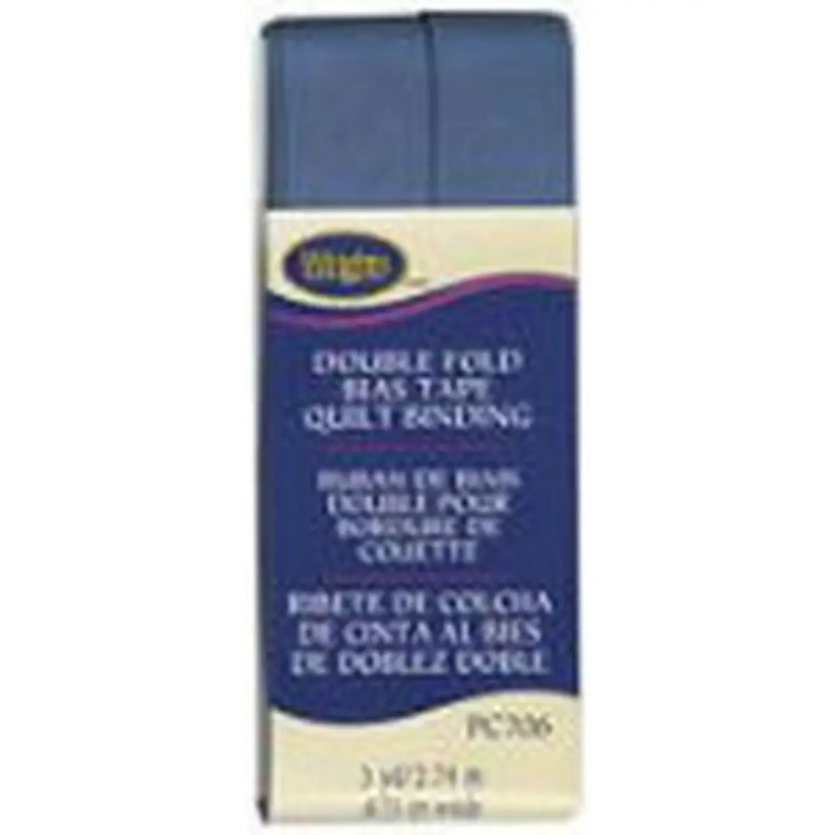 Quilt Binding Double Fold Stone Blue