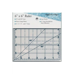 Quilt In A Day 6in Square Ruler