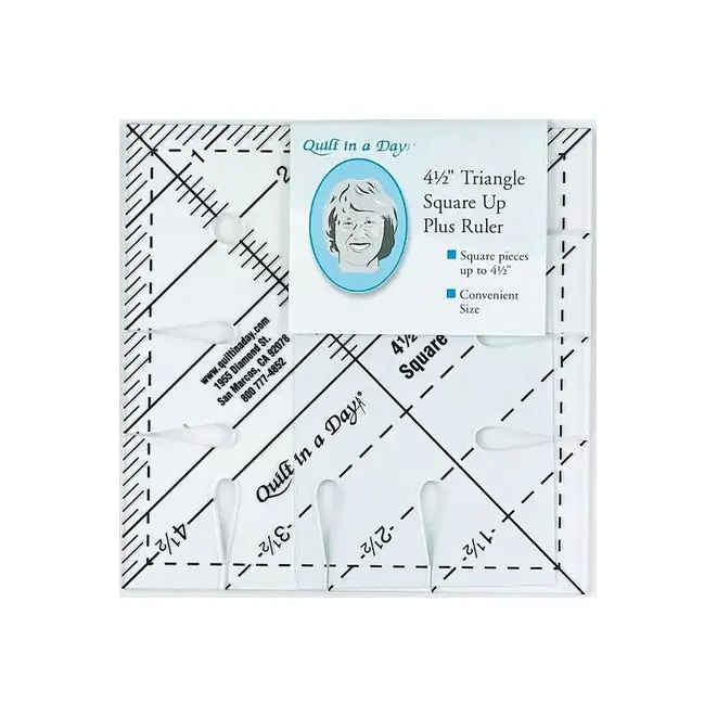 Quilt in a Day Triangle Square Up PLUS - 4.5" Ruler