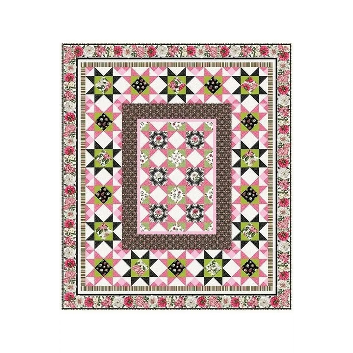 Blooming Garden Quilt Pattern