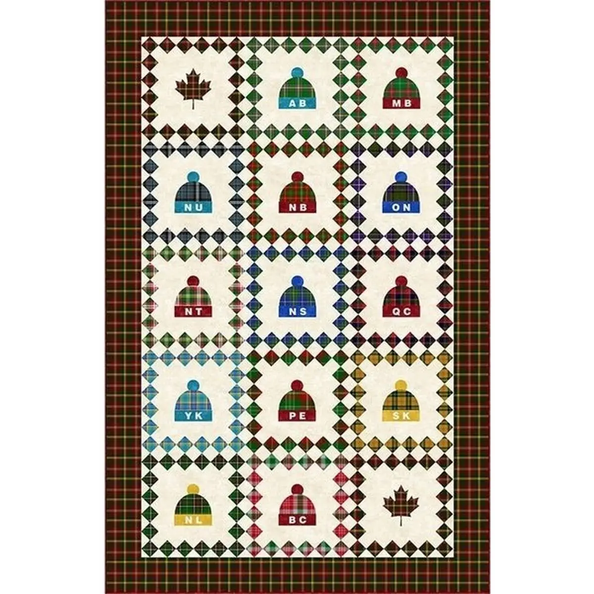 Tartan Traditions, Tartan Toques Quilt Pattern - PTN3133