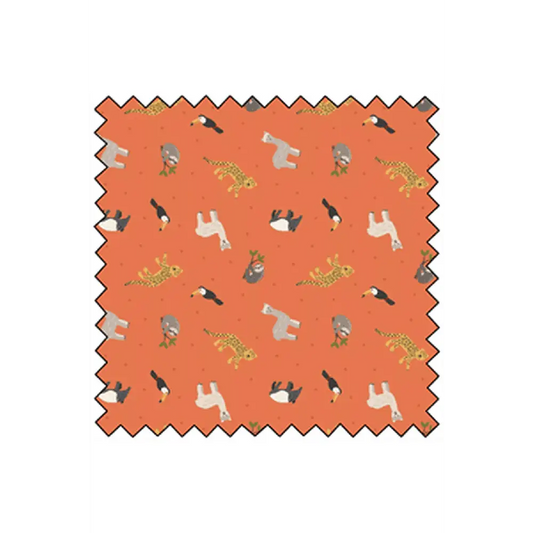 South American Animals - ORANGE