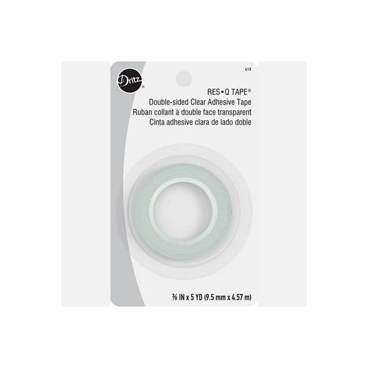 RES.Q Tape Double Sided Clear Adhesive Tape