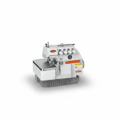 Rugged PB-747D Industrial Direct Drive Overlock Machine Cpl w/Table & Servo Motor