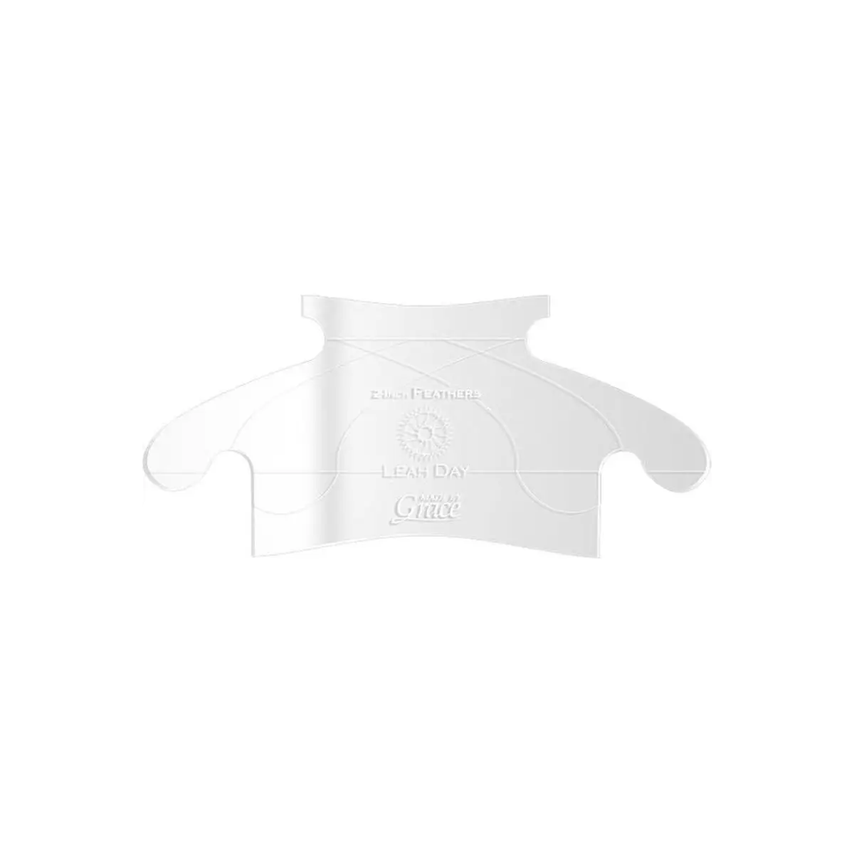 Ruler Template - 2in Feather