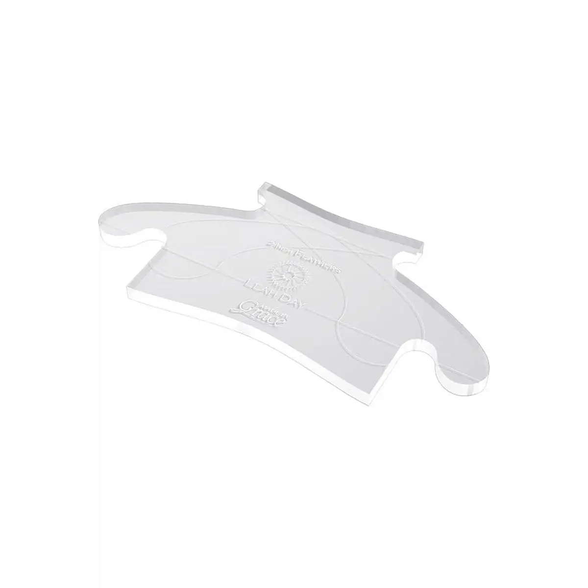 Ruler Template - 2in Feather