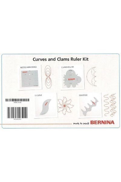 Bernina Curves and Clams Ruler Kit