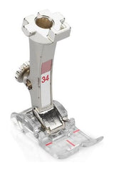 Bernina #34 Reverse-Pattern Foot with Clear Sole