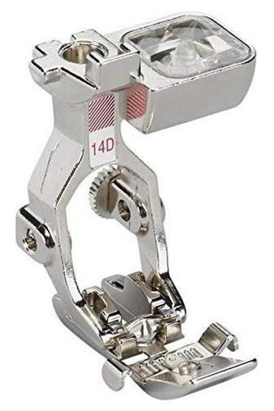 BERNINA #14D Zipper Foot with Guide