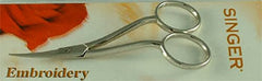 Singer 4 1/2" Double Curved Embroidery Scissors