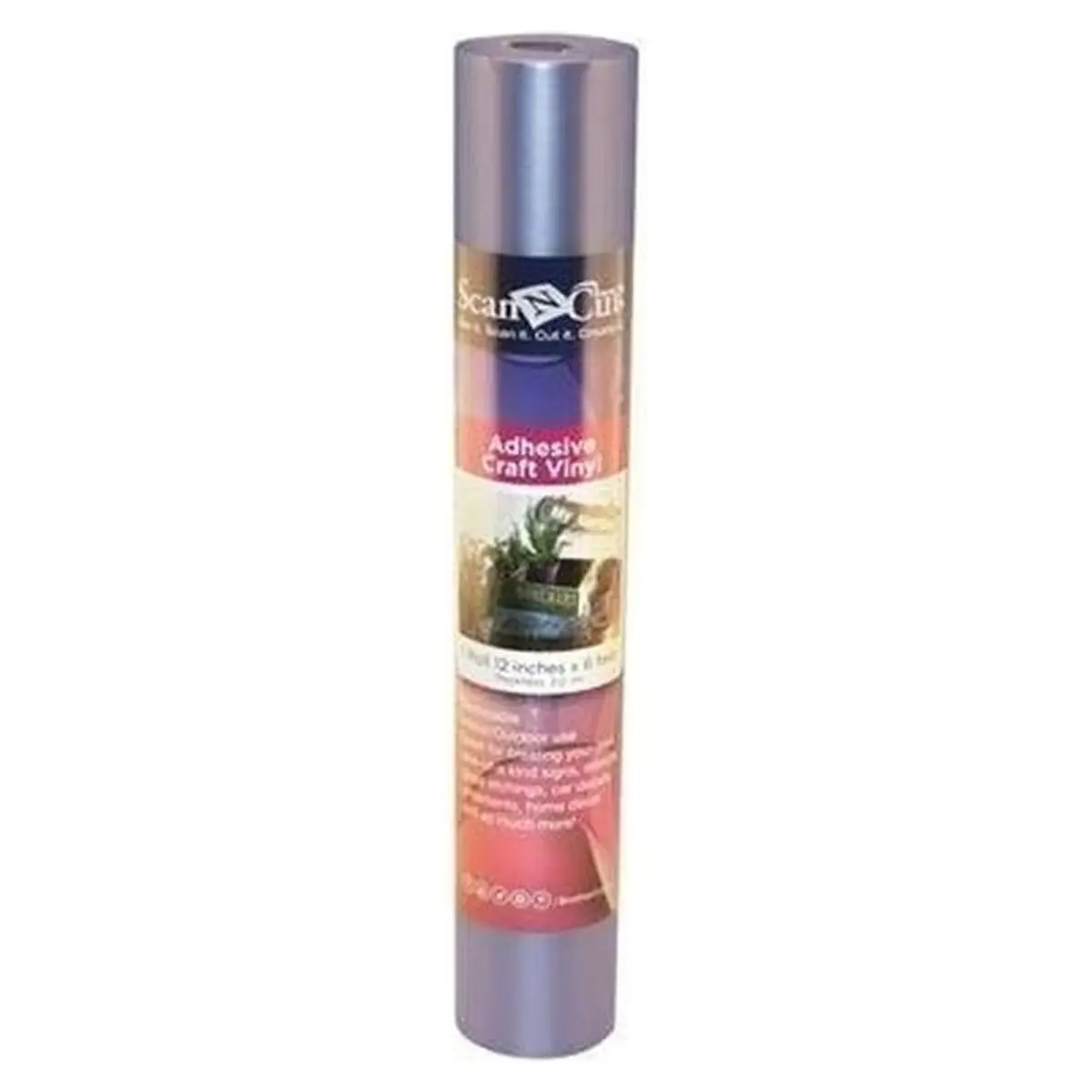 Brother ScanNCut 12"X6' Adhesive Craft Vinyl-Silver