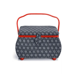 Sewing Basket Kyoto 12.5 x 8 x 8.25" #D612031