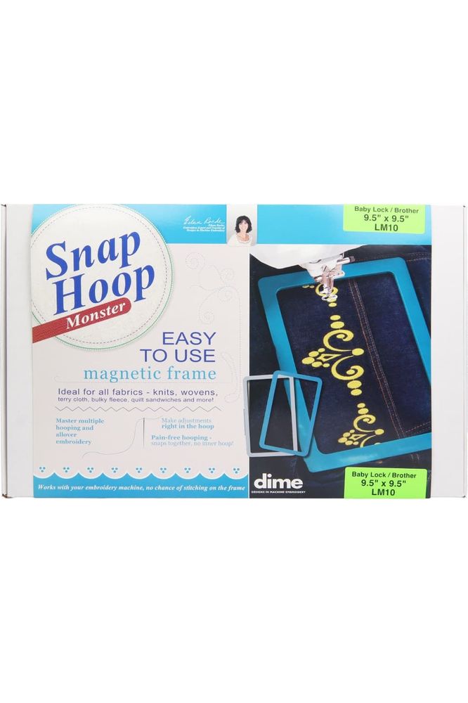 Magnetic Snap Hoop Monster 9-1/2"x9-1/2"