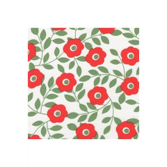 Coton Calicos Red Floral - 14-2000-0405