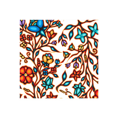 Ojibway Florals White - JT-OF02-WHTE