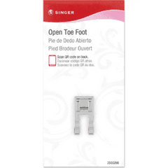 Singer Open Toe Foot Presser Foot #2500266.01
