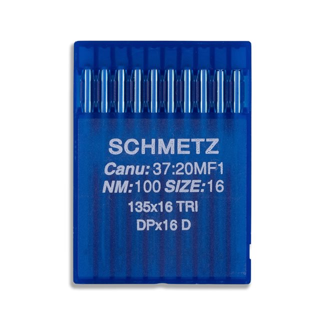 Leather 135x16 TRI, DPx16 D Schmetz Needles - 10/PKG